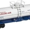 11,000 Gallon Tank Car With Platform - Canadian Liquid Air [CGTX] (50001576) -Trendy Toy Store 11 000 gallon tank car with platform canadian liquid air cgtx 50001576 41835