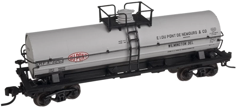 11,000 Gallon Tank Car With Platform - DuPont (50001580) 3 11,000 Gallon Tank Car With Platform - DuPont (50001580)
