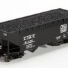 2-Bay Offset Hopper Car Flat End - Elgin Joliet & Eastern (20001492)