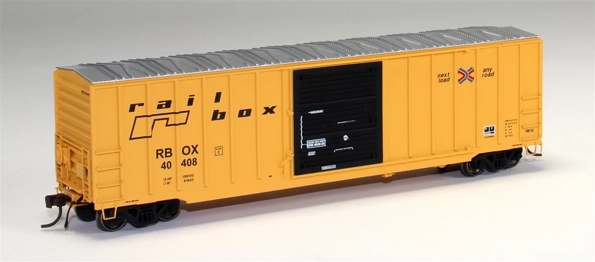 50' Berwick Box Car - Railbox (20002404) 3 50' Berwick Box Car - Railbox (20002404)