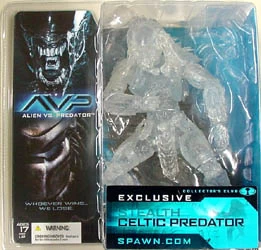 Alien Vs. Predator Series 1: Stealth Celtic Predator 3 Alien Vs. Predator Series 1: Stealth Celtic Predator