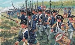 American Independence War American Infantry Miniatures (6060)