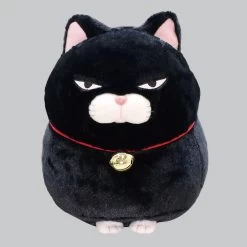 Amuse Plushie: Huge Higemanju Kuromame Plush