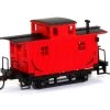Bobber Caboose - Painted Red & Unlettered (18449) -Trendy Toy Store bobber caboose painted red unlettered 18449 42080