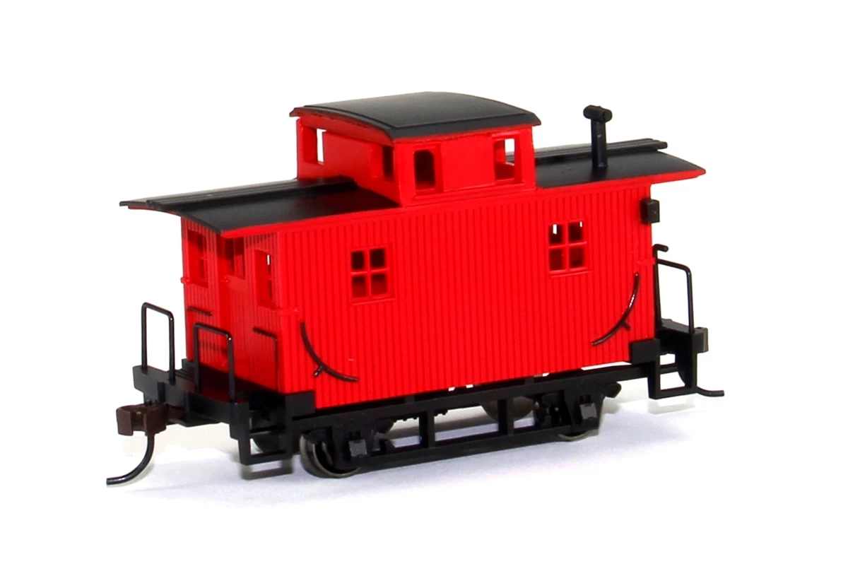Bobber Caboose - Painted Red & Unlettered (18449) 3 Bobber Caboose - Painted Red & Unlettered (18449)