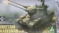 British Air-Defense Weapon System Chieftain SPAAG