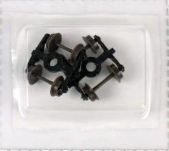 Caboose Roller-Bearing Trucks Without Couplers [12 Pairs] (22060)