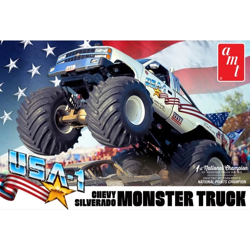 Chevy Silverado Monster Truck (AMT1252) 3 Chevy Silverado Monster Truck (AMT1252)