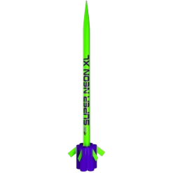 Estes Skill Level 3 Flying Model Rocket Kit Super Neon XL (EST2425)