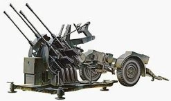 German 20mm Flakvierling 38 MITSd.Ah.52 #91 (35091)