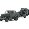 German Heavy Tractor SS-100 & 88mm Gun Flak37 Set #27 (37027) -Trendy Toy Store german heavy tractor ss 100 88mm gun flak37 set 27 37027 93224