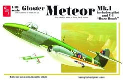 Gloster Meteor MK-1 Fighter Jet (AMT825)