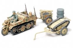 Kettenkraftrad W/ Infantry Cart & Goliath Vehicle #2 (32502)