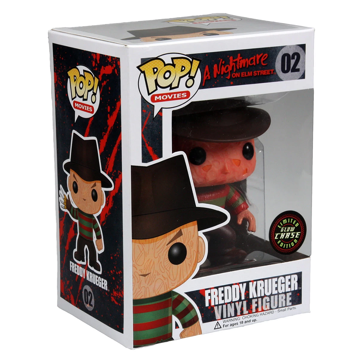 Pop! Movies A Nightmare On Elm Street Vinyl Figure Freddy Krueger (Glows In The Dark) #02 Chase 3 Pop! Movies A Nightmare On Elm Street Vinyl Figure Freddy Krueger (Glows In The Dark) #02 Chase