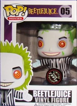Pop! Movies Beetlejuice Vinyl Figure Beetlejuice #05 (Limited Edition) [Glow Chase]