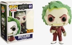 Pop! Movies Beetlejuice Vinyl Figure Beetlejuice (Wedding Outfit) #641 Hot Topic Exclusive