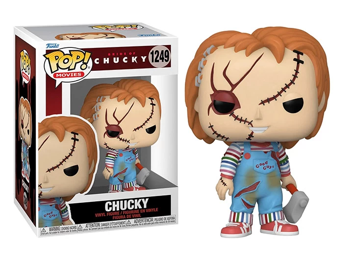 Pop! Movies Bride Of Chucky Vinyl Figure Chucky #1249 3 Pop! Movies Bride Of Chucky Vinyl Figure Chucky #1249