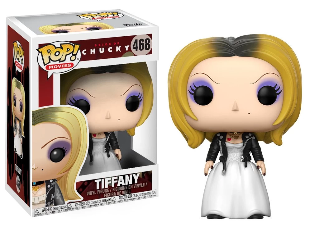 Pop! Movies Bride Of Chucky Vinyl Figure Tiffany #468 3 Pop! Movies Bride Of Chucky Vinyl Figure Tiffany #468