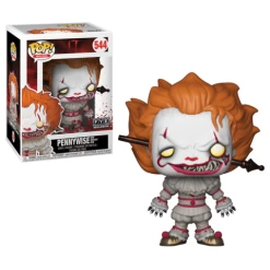 Pop! Movies IT (2017) Vinyl Figure Pennywise With Wrought Iron #544 FYE Exclusive