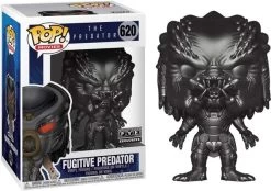 Pop! Movies Predator Vinyl Figure Fugitive Predator (Black Chrome) #620 FYE Exclusive