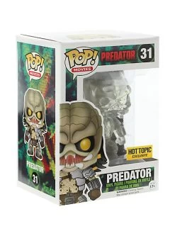 Pop! Movies Predator Vinyl Figure Predator #31 Hot Topic Exclusive