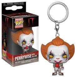 Pop! Pocket Keychain IT Vinyl Figure Pennywise With Balloon