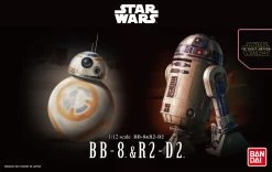 Star Wars 1/12 Scale Model Kit: BB-8 & R2-D2 -Trendy Toy Store product image 1005