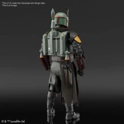 Star Wars 1/12 Scale Model Kit: Boba Fett (The Mandalorian) 9 Star Wars 1/12 Scale Model Kit: Boba Fett (The Mandalorian) -Trendy Toy Store product image 1075