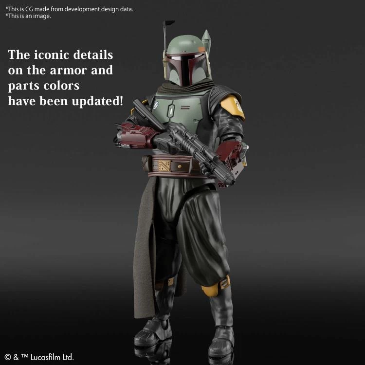 Star Wars 1/12 Scale Model Kit: Boba Fett (The Mandalorian) 5 Star Wars 1/12 Scale Model Kit: Boba Fett (The Mandalorian) - Image 3