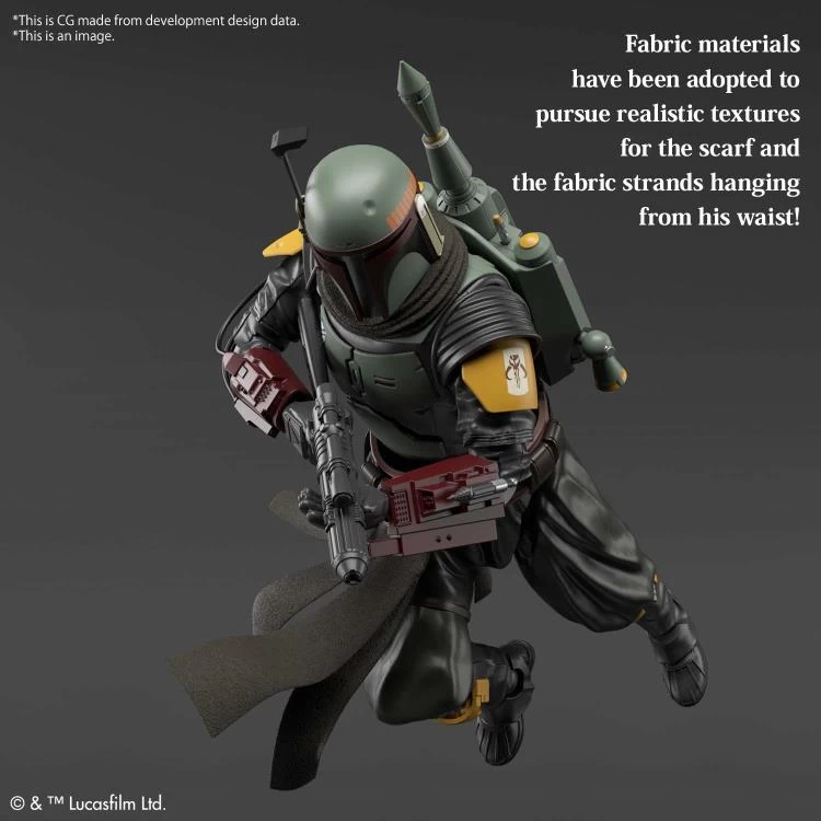 Star Wars 1/12 Scale Model Kit: Boba Fett (The Mandalorian) 6 Star Wars 1/12 Scale Model Kit: Boba Fett (The Mandalorian) - Image 4