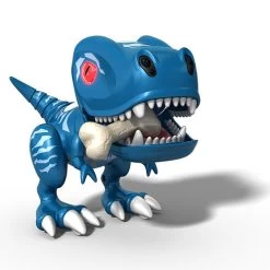 Zoomer Chomplingz - Tiger Tail Interactive Dinosaur - Blue -Trendy Toy Store product image 1465