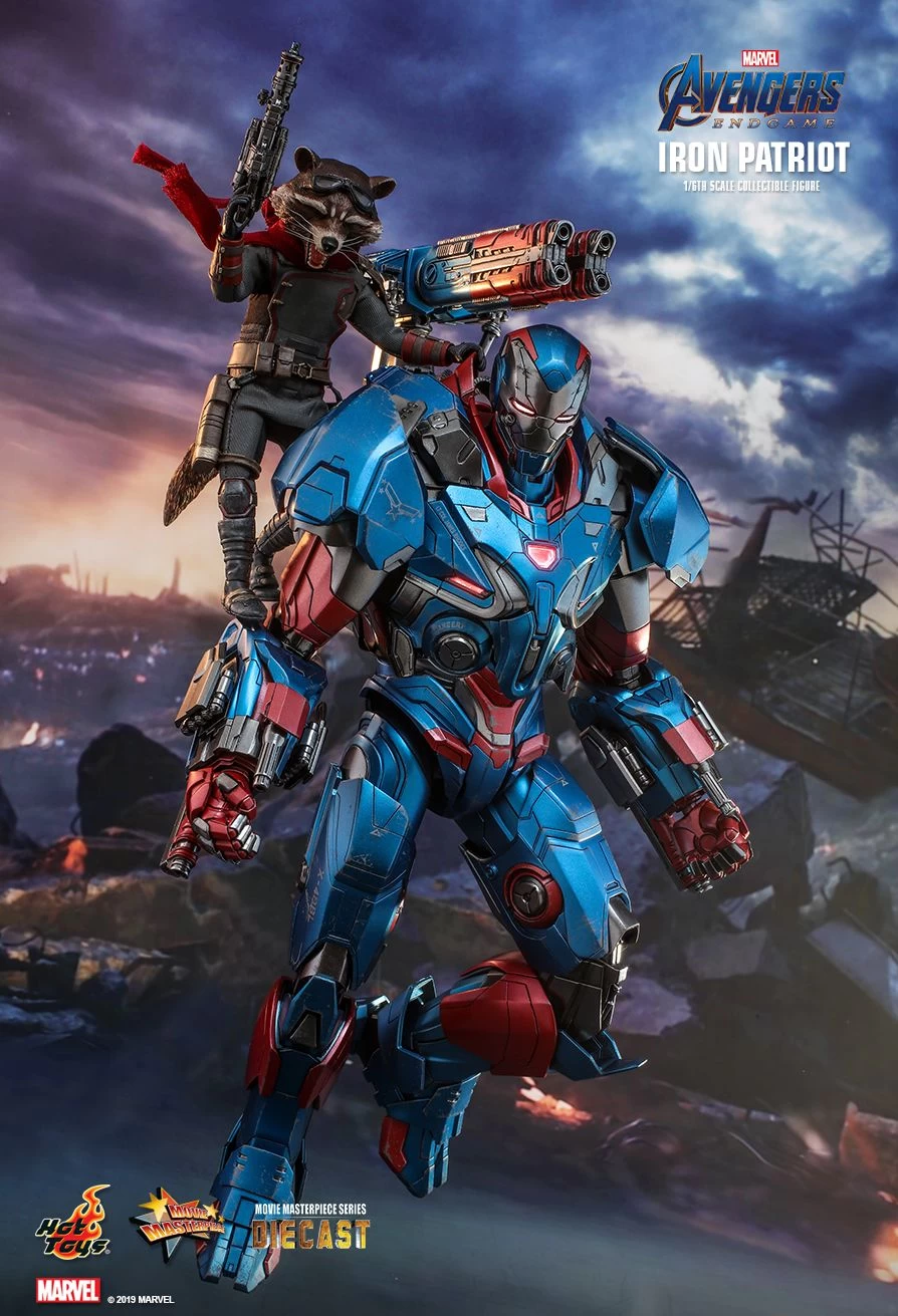 Iron Patriot Diecast (MMS547-D34) 4 Iron Patriot Diecast (MMS547-D34) - Image 2