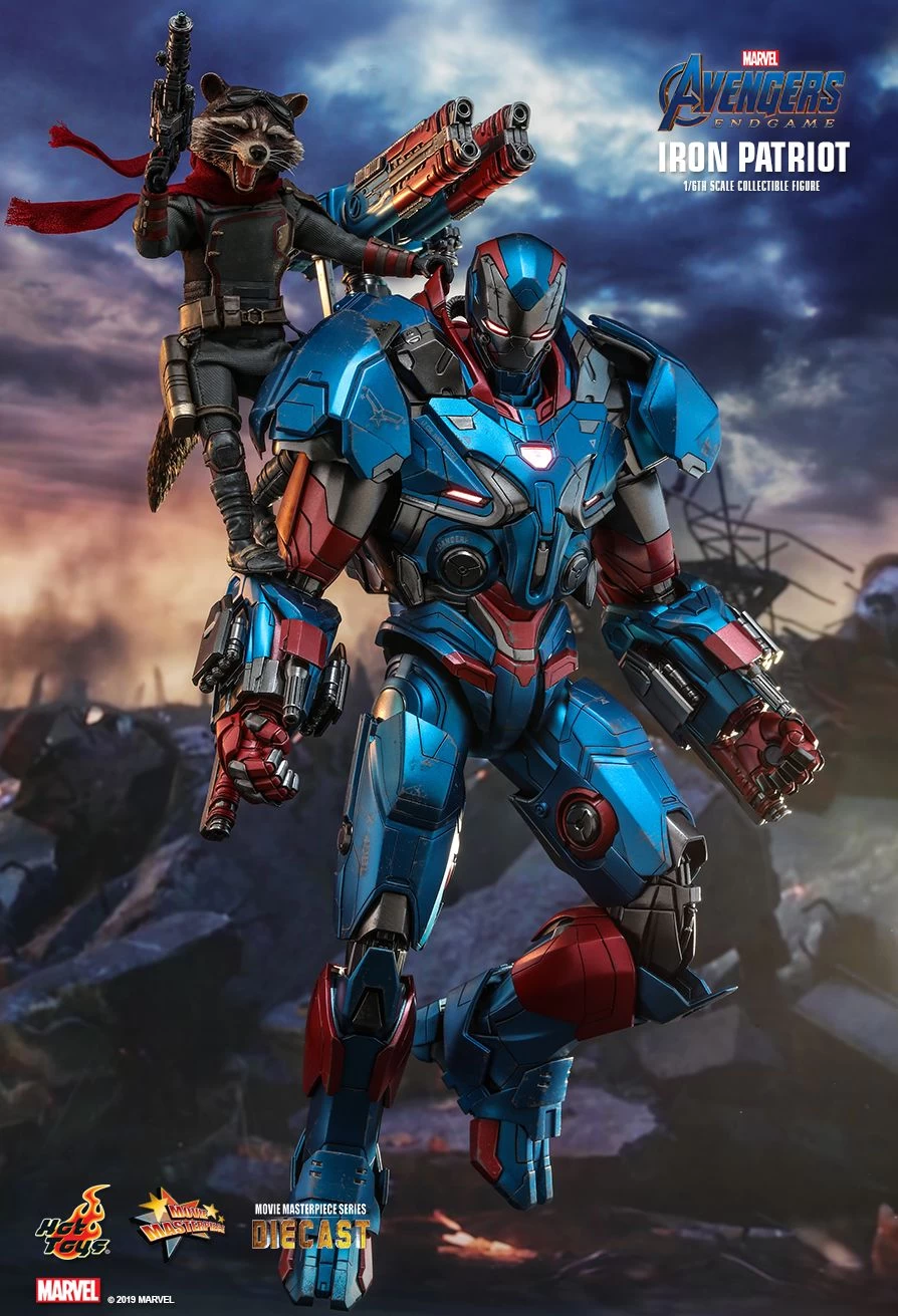 Iron Patriot Diecast (MMS547-D34) 5 Iron Patriot Diecast (MMS547-D34) - Image 3