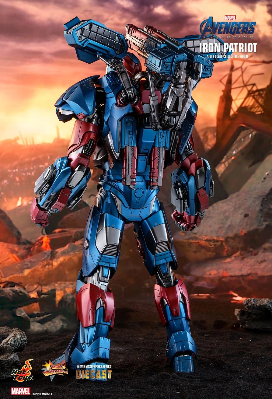 Iron Patriot Diecast (MMS547-D34) 6 Iron Patriot Diecast (MMS547-D34) - Image 4