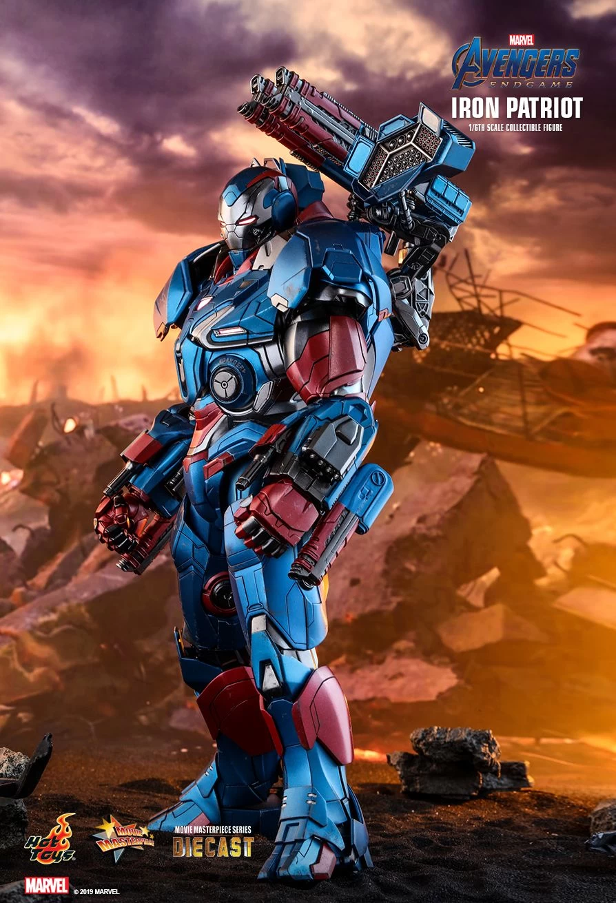 Iron Patriot Diecast (MMS547-D34) 7 Iron Patriot Diecast (MMS547-D34) - Image 5