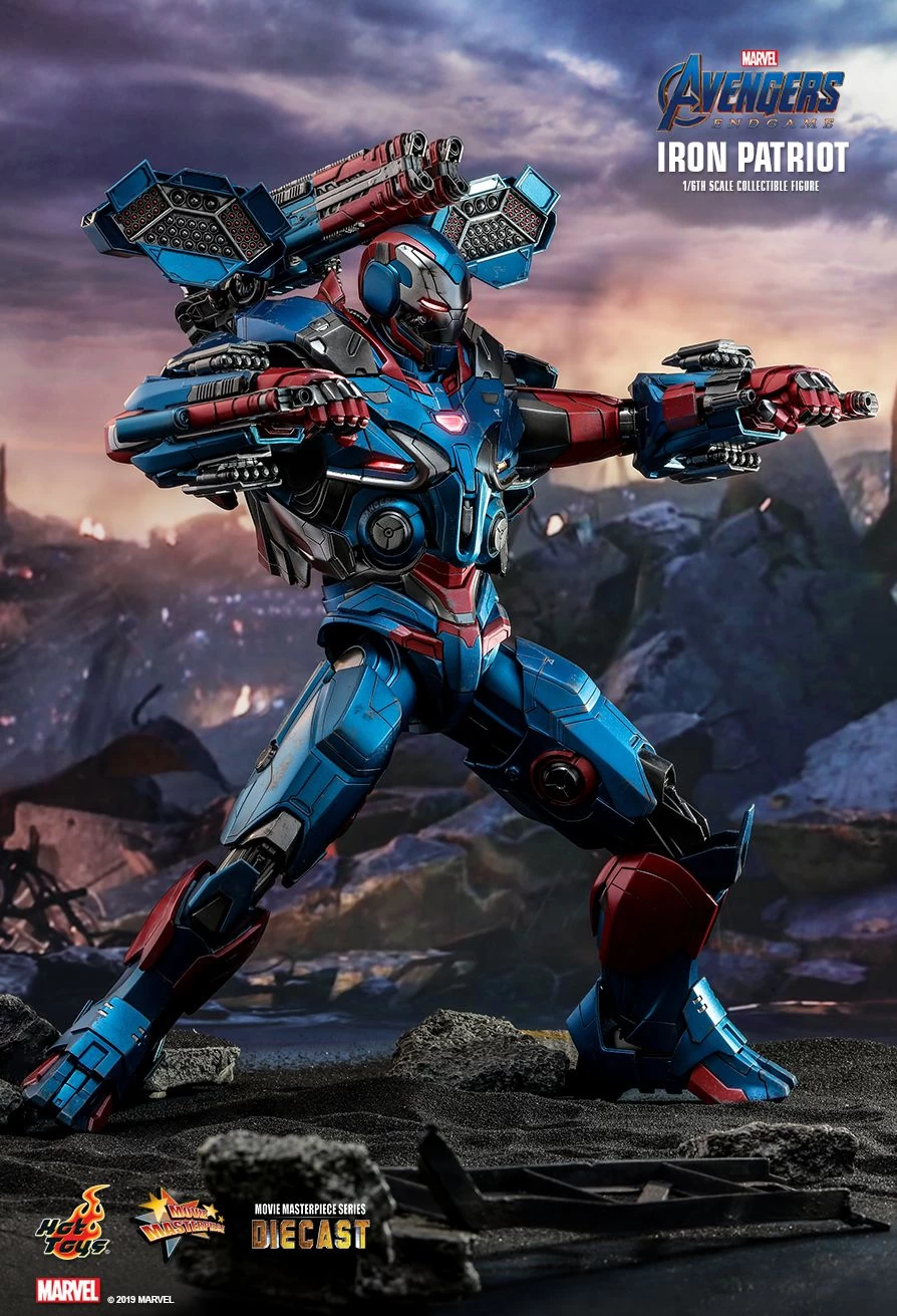 Iron Patriot Diecast (MMS547-D34) 10 Iron Patriot Diecast (MMS547-D34) - Image 8