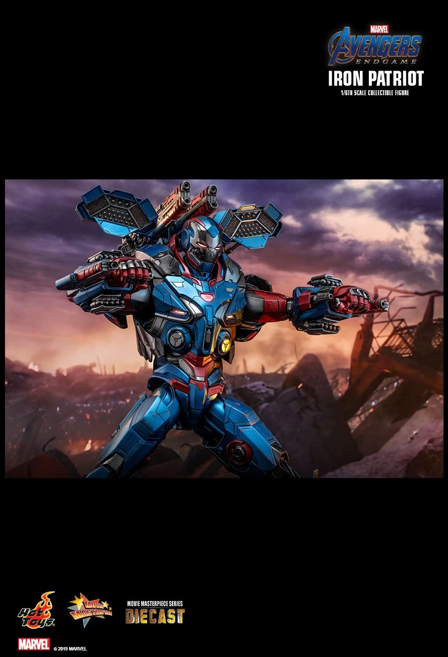 Iron Patriot Diecast (MMS547-D34) 16 Iron Patriot Diecast (MMS547-D34) - Image 14