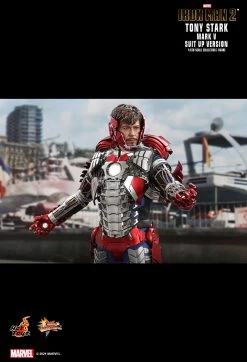 Tony Stark (Mark V Suit Up Version) (MMS599) -Trendy Toy Store product image 2738
