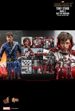 Tony Stark (Mark V Suit Up Version) (MMS599) -Trendy Toy Store product image 2742