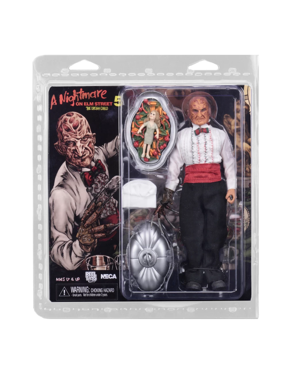 Nightmare On Elm Street Part 5 8" Action Figure Freddy Krueger (Chef) 5 Nightmare On Elm Street Part 5 8" Action Figure Freddy Krueger (Chef) - Image 3