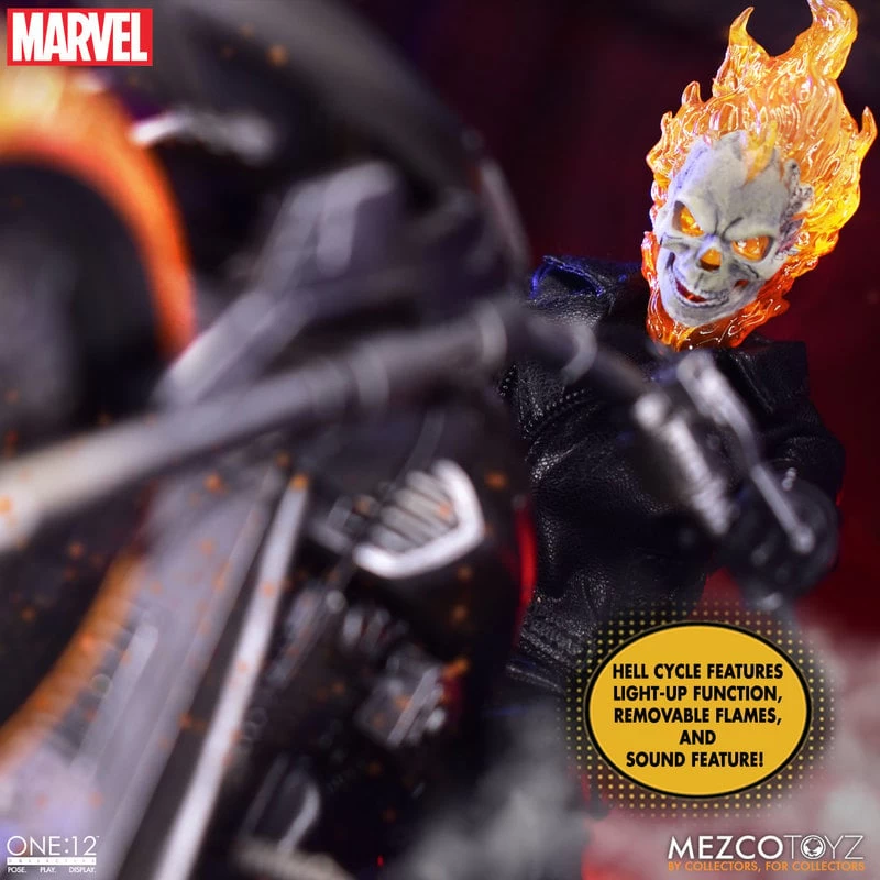 One:12 Collective: Ghost Rider & Hell Cycle Set 5 One:12 Collective: Ghost Rider & Hell Cycle Set - Image 3