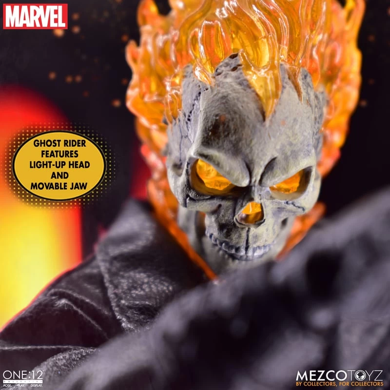 One:12 Collective: Ghost Rider & Hell Cycle Set 7 One:12 Collective: Ghost Rider & Hell Cycle Set - Image 5