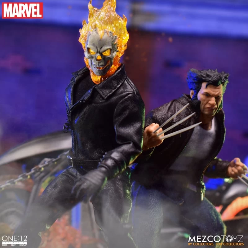 One:12 Collective: Ghost Rider & Hell Cycle Set 10 One:12 Collective: Ghost Rider & Hell Cycle Set - Image 8
