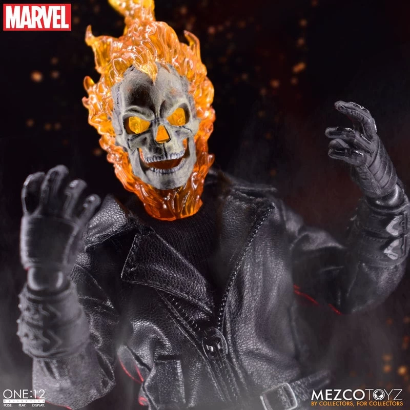 One:12 Collective: Ghost Rider & Hell Cycle Set 13 One:12 Collective: Ghost Rider & Hell Cycle Set - Image 11