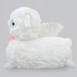 Amuse Plushie: Baby Alpacasso Shiro-chan Tissue Cover Plush -Trendy Toy Store product image 4