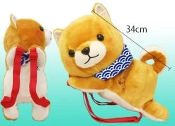 Amuse Plushie: Mameshiba Sankyoudai Mametaro Plush Backpack -Trendy Toy Store product image 43
