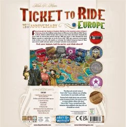 Ticket To Ride: Europe - 15th Anniversary -Trendy Toy Store product image 738