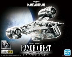 Star Wars Vehicle Model Kit: #EX018 Razor Crest Silver Coating Ver. -Trendy Toy Store product image 760