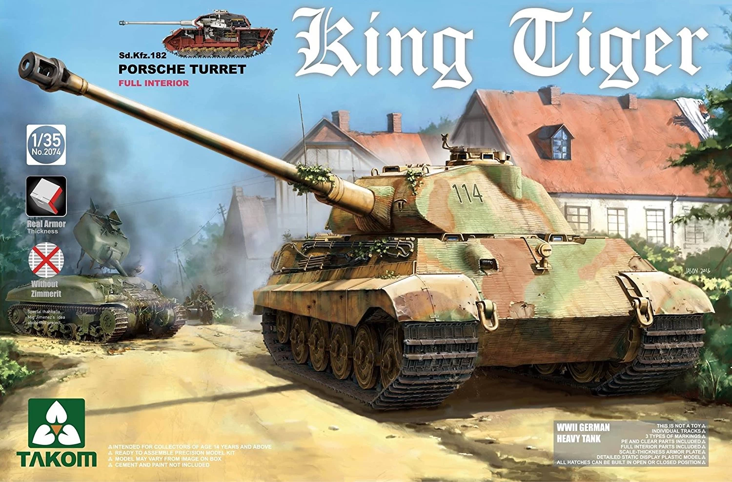 SdKfz. 182 King Tiger Porsche Turret 2 SdKfz. 182 King Tiger Porsche Turret