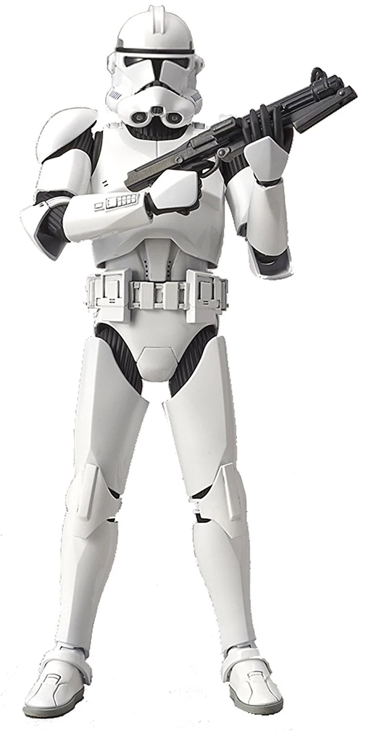 Star Wars 1/12 Scale Model Kit: Clone Trooper 3 Star Wars 1/12 Scale Model Kit: Clone Trooper